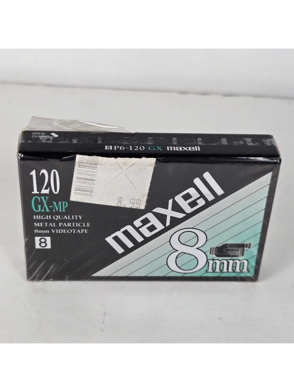 Maxell 8mm Videotape GX-MP 120 High Quality Metal Particle 8mm Video Tape